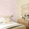 Tempaper Watercolor Leaves Peel and Stick Wallpaper Rosewater